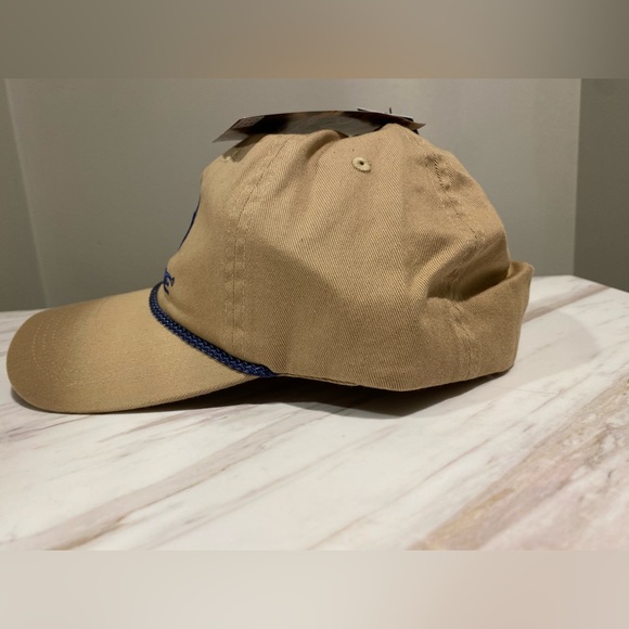 RealTree Classic Logo Rope SnapBack Hat Adjustable Hunting Antler Khaki Navy NWT - Picture 4 of 8